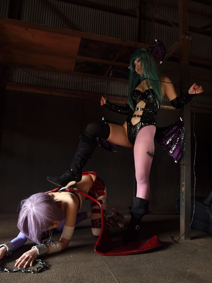 [Cosplay] sm女王乐趣 Darkstalkers Morrigan & Lilith